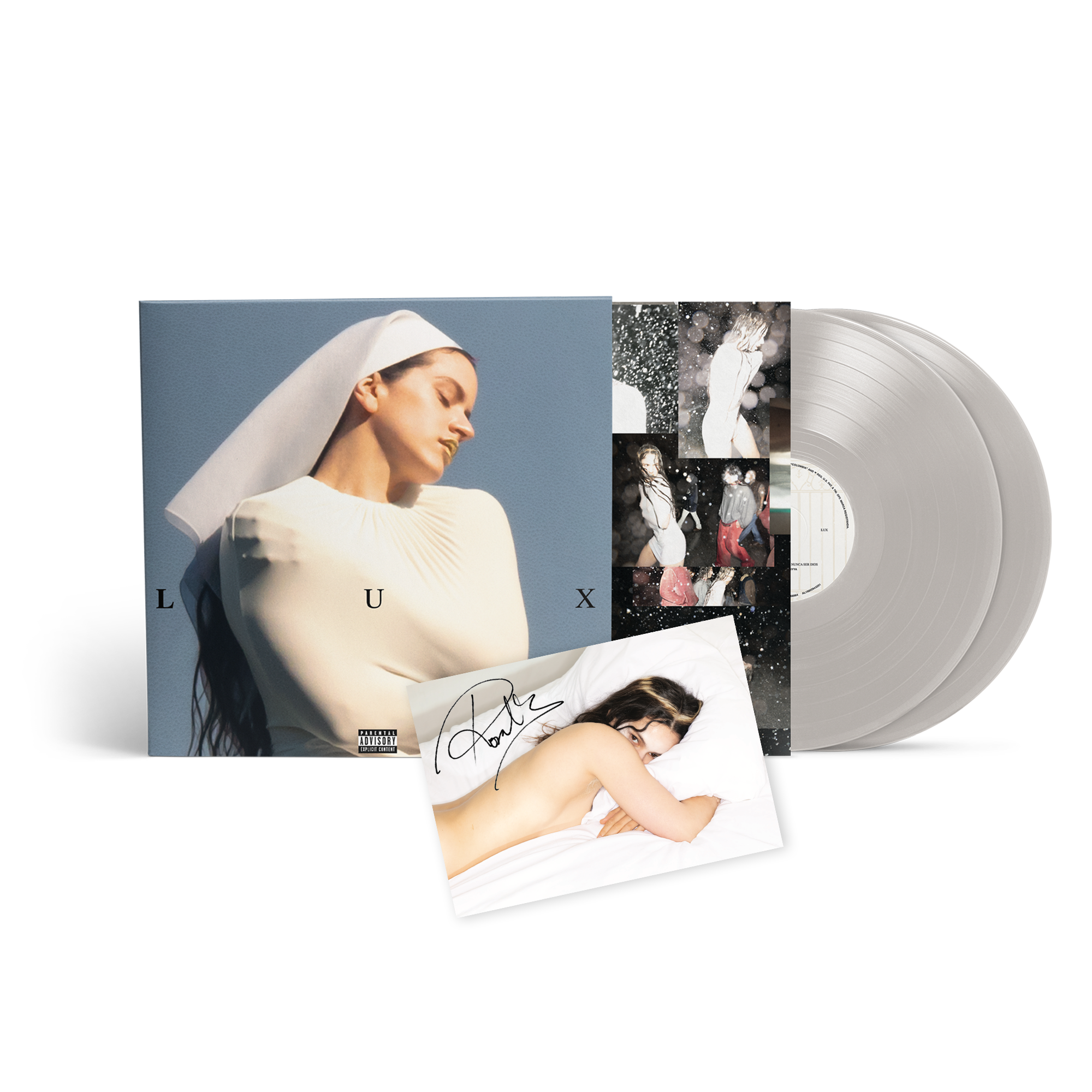LUX Vinyl with Limited Edition Signed Postcard