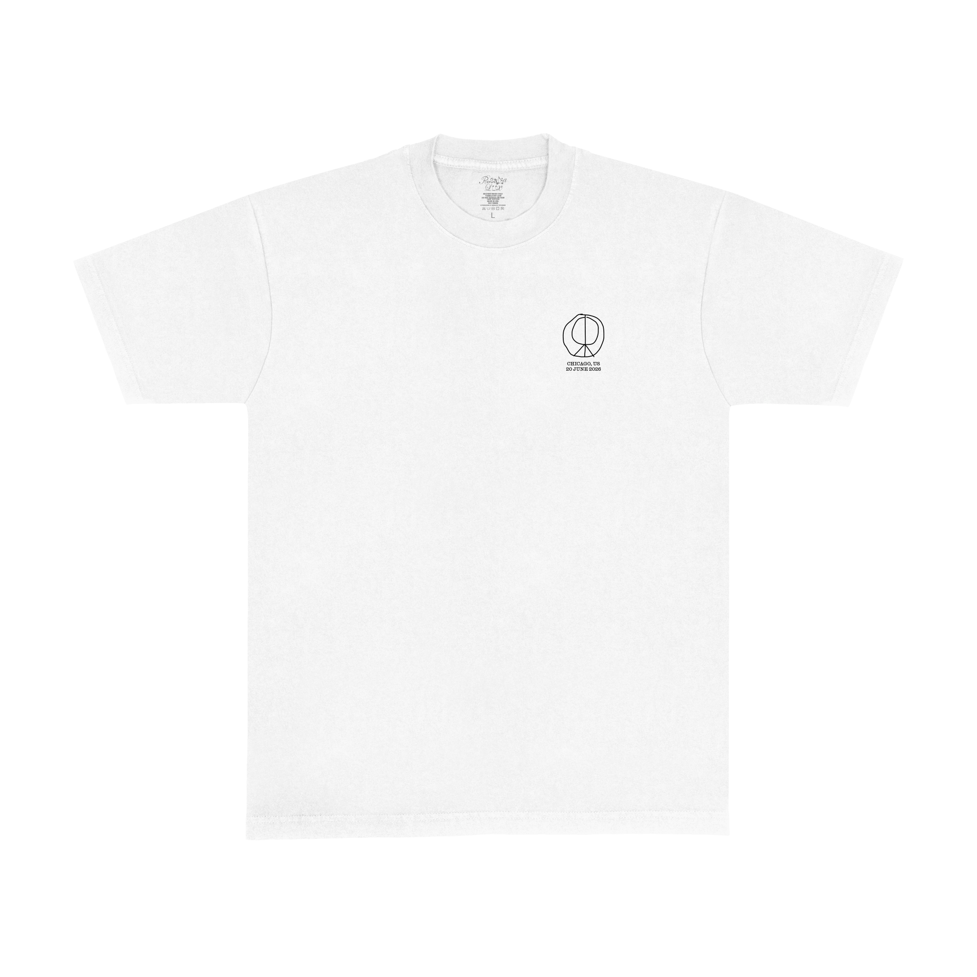 LUX World Tour Chicago Event Tee – Rosalia US Store