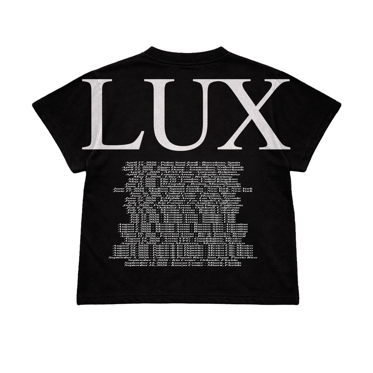 LUX Photo Cross Tee