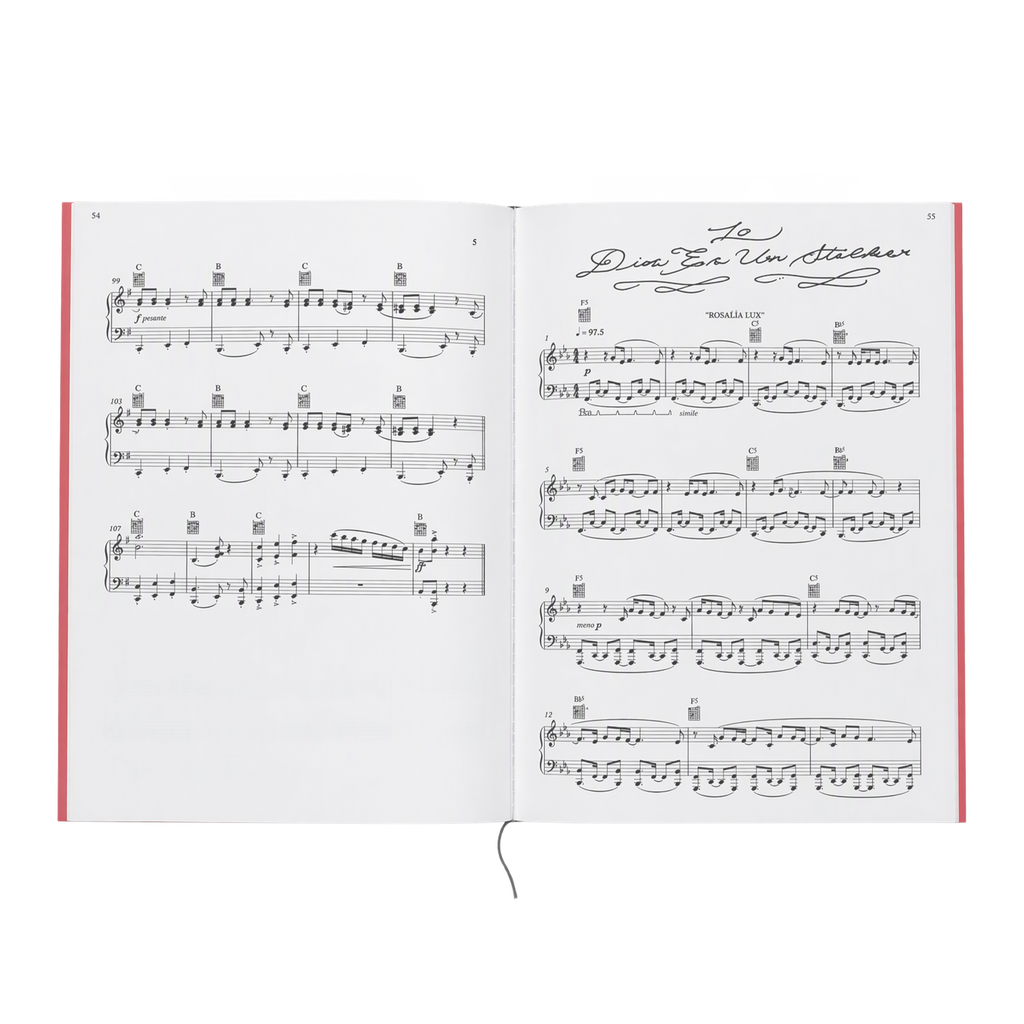 The LUX Sheet Music Book