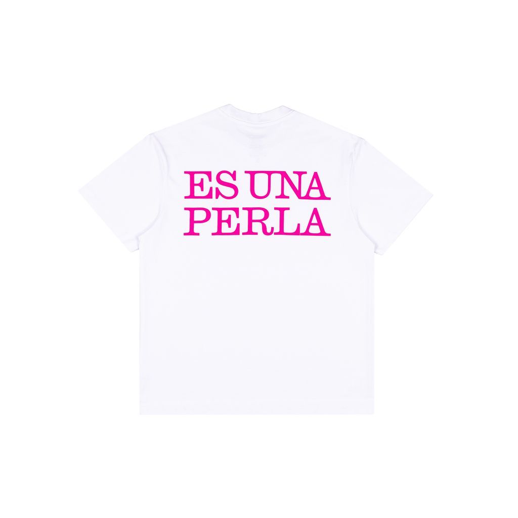 Es Una Perla White Tee