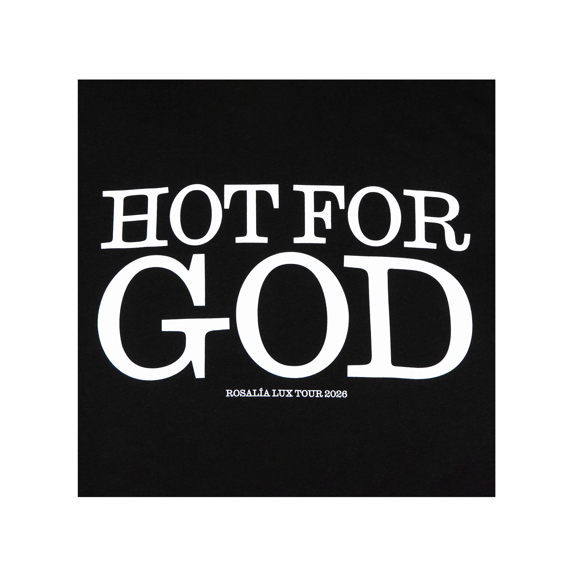 Hot for God Black Tee