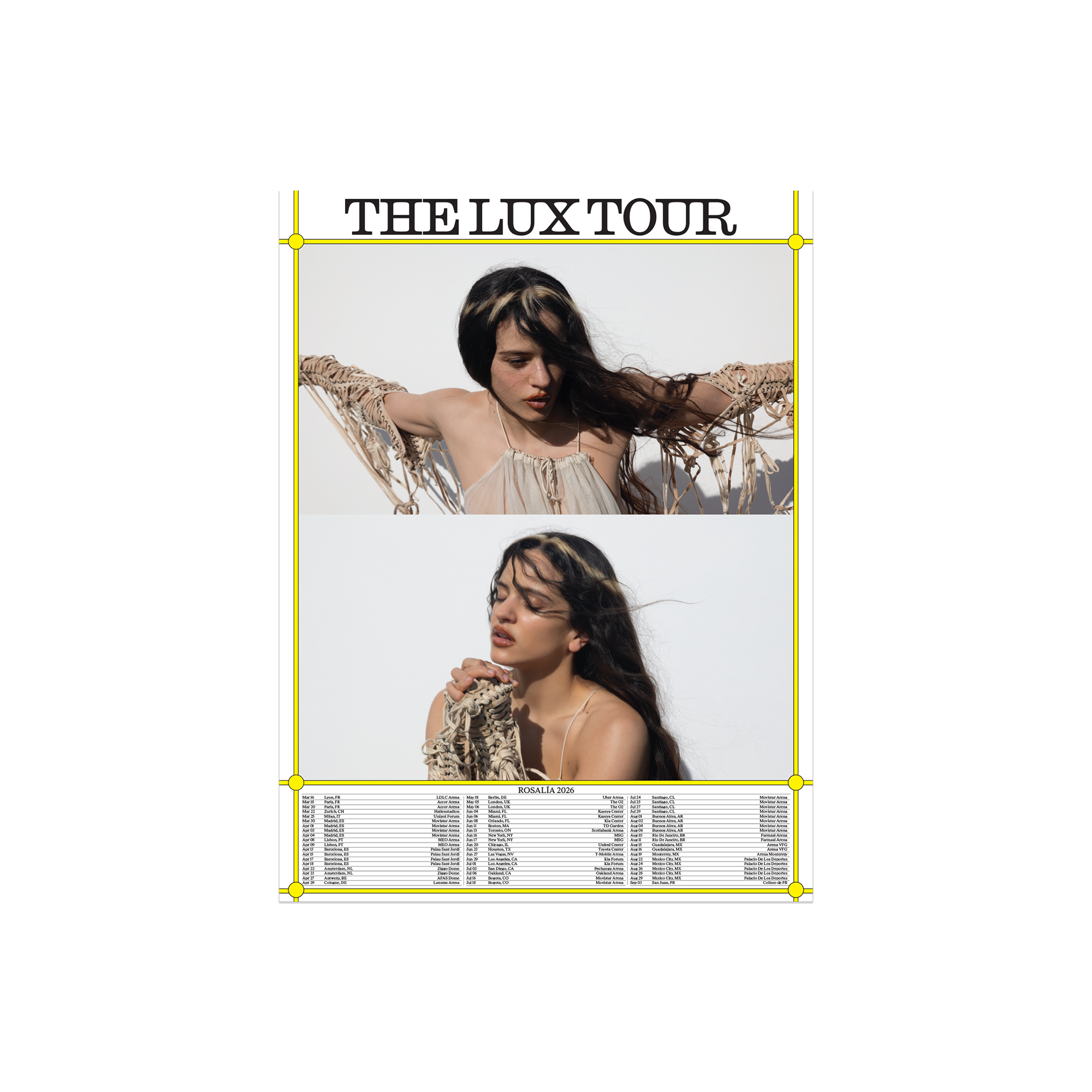 LUX Tour Poster - Online Store Exclusive